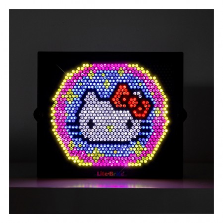 Led Basic Fun Lite-brite: Super Bright Hd - Hello Kitty Edition (23299)