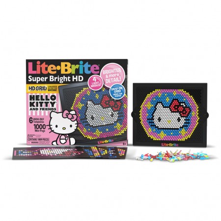 Led Basic Fun Lite-brite: Super Bright Hd - Hello Kitty Edition (23299)