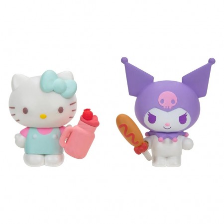 Boneco Jazwares Hello Kitty And Friends - Kuromi & Hello Kitty (51638)