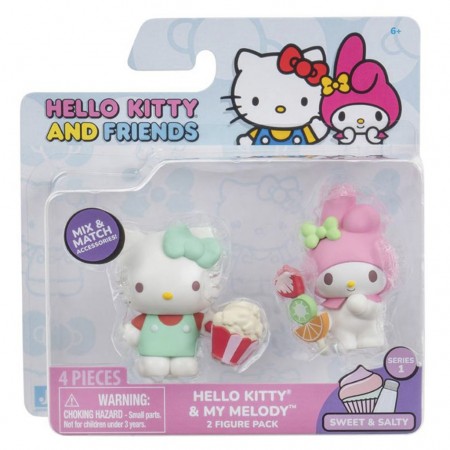 Boneco Jazwares Hello Kitty And Friends - My Melody & Hello Kitty (51630