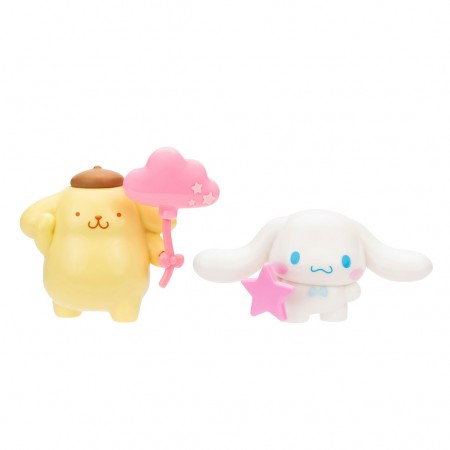 Boneco Jazwares Hello Kitty And Friends - Cinnamoroll & Pompopurin (72352)