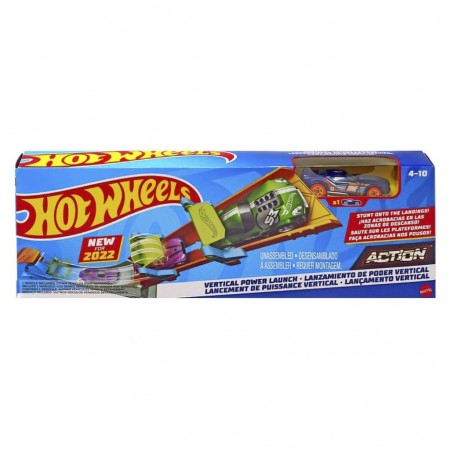 Pista Hot Wheels Stunt Tracks - Vertical Power Launch (6652)