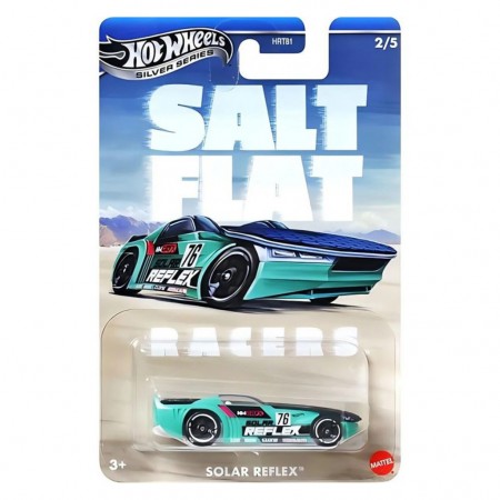 Carro Hot Wheels Silver Series: Salt Flat Racers - Solar Reflex (6821)