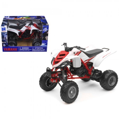 Moto New Ray Yamaha Raptor 660k Atv Escala 1/12