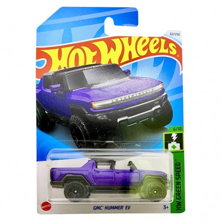 Carro Hot Wheels Hw Green Speed 6/10 - Gmc Hummer Ev Htd16 (l2595)