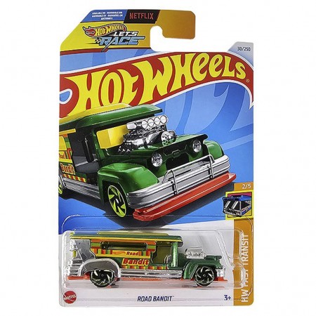 Carro Hot Wheels Hw Fast Transit 2/5 - Road Bandit Htd27 (l2593)