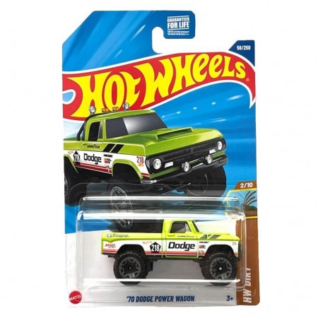 Carro Hot Wheels Red Edition 6/10 - '70 Dodge Power Wagon Hyx26 (0134)