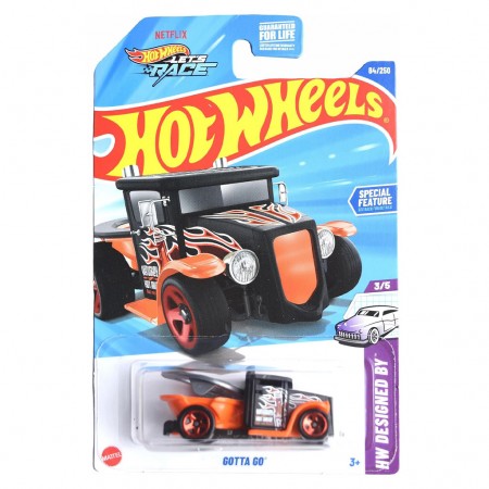 Carro Hot Wheels Hw Designed By 3/5 - Gotta Go Hyy73 (0134)