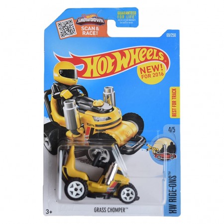 Carro Hot Wheels Hw Ride-ons 4/5 - Grass Chomper Htc37 (0134)