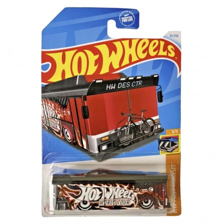 Carro Hot Wheels Fast Transit 3/5 - Ain't Fare Hyx32 (0134)