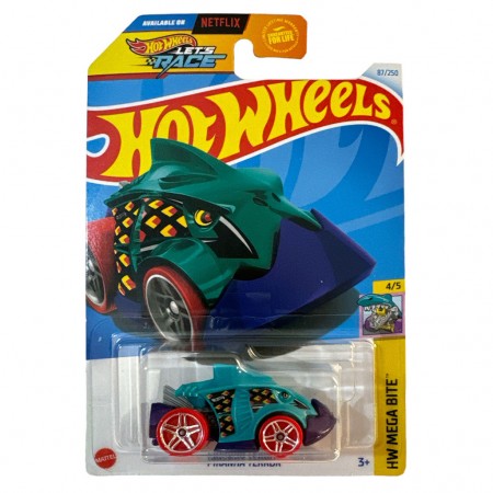 Carro Hot Wheels Hw Mega Bite 4/5 - Piranha Terror (htc04 0134)
