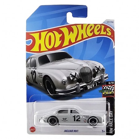 Carro Hot Wheels Hw Race Day 6/10 - Jaguar Mk1 Hyx19 (0134)