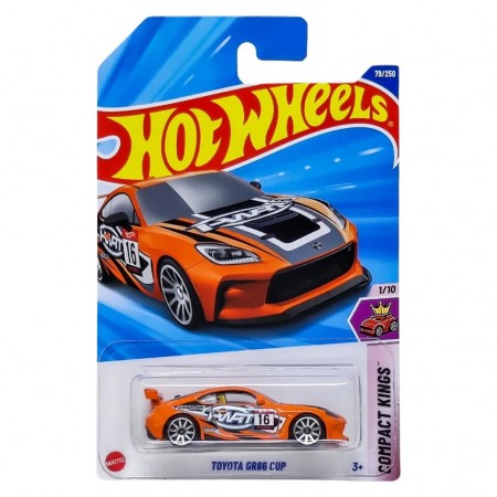 Carro Hot Wheels Compact Kings 1/10 - Toyota Gr86 Cup Hyx23 (0134)