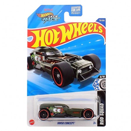 Carro Hot Wheels Rod Squad 6/10 - Hw50 Concept Hyx15 (0134)