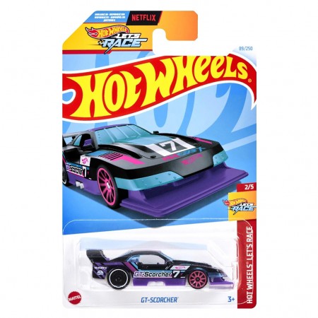 Carro Hot Wheels Let's Race 2/5 - Gt-scorcher Htc08 (0134)