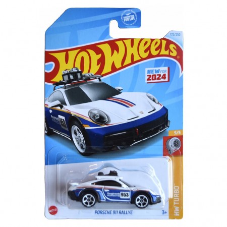 Carro Hot Wheels Hw Turbo 5/5 - Porsche 911 Rallye Hry70 (l2593)