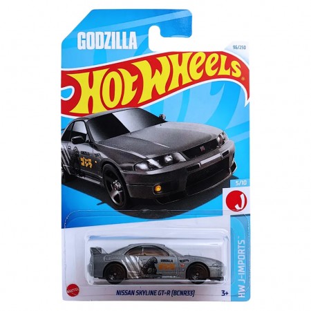 Carro Hot Wheels Hw J-imports 5/10 - Nissan Skyline Gt-r [bcnr33] Htd96 (l2593)