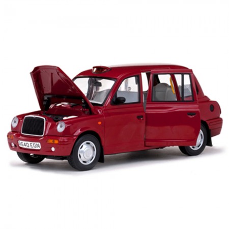 Carro Sun Star Txt London Taxi Targa 1998 Escala 1/18 - Vermelho