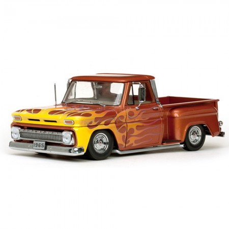 Carro Sun Star Chev.c-10 Step.pickup L/r 1965 Escala 1/18 - Laranja