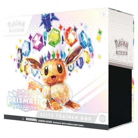 Cartas Pokmon Tcg: Scarlet & Violet - Prismatic Evolutions Elite Trainer Box (513)