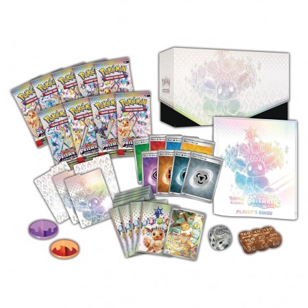 Cartas Pokmon Tcg: Scarlet & Violet - Prismatic Evolutions Elite Trainer Box (513)