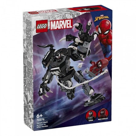 Lego Marvel Venom Mech Armor Vs. Miles Morales 76276