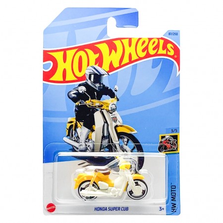 Moto Hot Wheels Hw Moto 3/5 - Honda Super Cub Hkk32 (l2593)