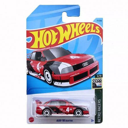 Carro Hot Wheels Retro Racers 6/10 - Audi '90 Quattro Hkj81 (l2593)