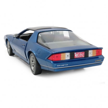 Carro Sun Star Chev. Camaro Iroc-z 1985 Escala 1/18 - Azul