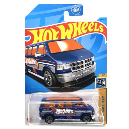 Carro Hot Wheels Hw 55 Race Team 2/5 - Dodge Van Hkh67 (l2593)