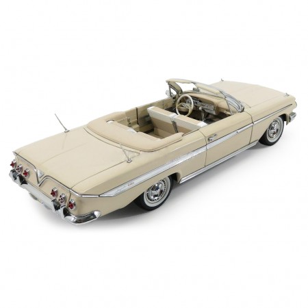 Carro Sun Star Chev.impala Conversiv.alm 1961 Escala 1/18 - Bege