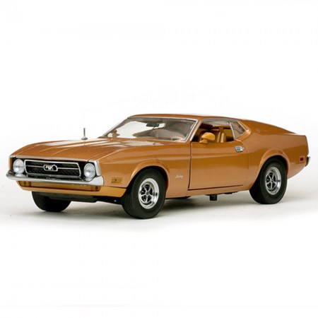 Carro Sun Star Ford Mustang Sportroof 1971 Escala 1/18 - Marrom