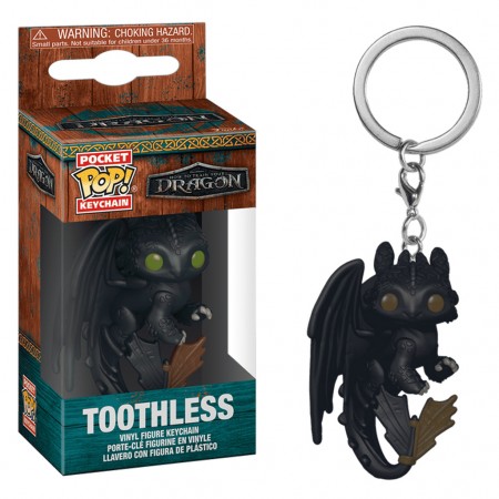 Chaveiro Funko Pop Keychain How To Train Your Dragon - Toothless (83453)