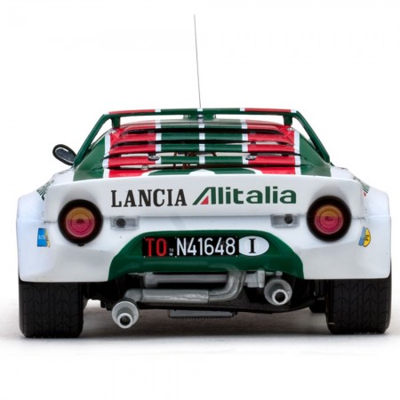Carro Sun Star Lancia S.hf#1 S.munari/maiga 1976 Escala 1/18 - Branco