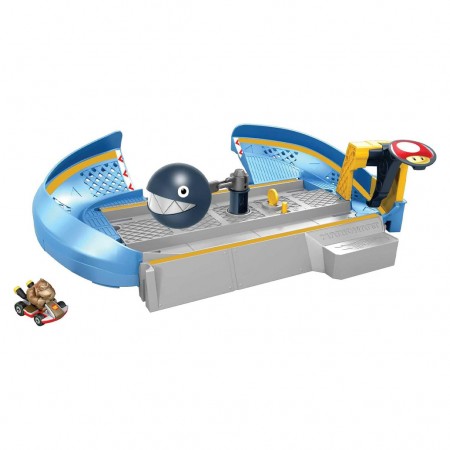 Pista Hot Wheels Mario Kart - Chain Chomp Track Site (83416)