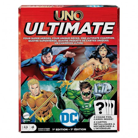 Jogo de Cartas Mattel Uno Ultimate - Dc Comics (4607)
