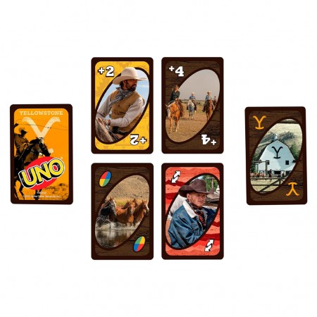 Jogo de Cartas Mattel Uno - Yellowstone (9603)