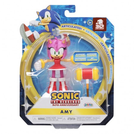 Boneco Jakks Sonic The Hedgehog - Amy (27792)
