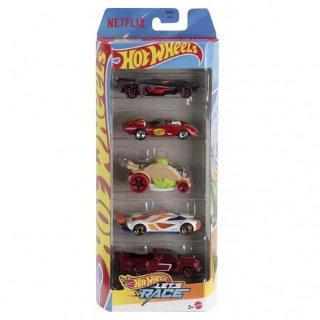 Carrinhos Hot Wheels 5-pack - Let's Race (jbj79)