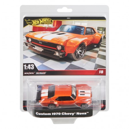 Carro Hot Wheels Premium 1/43 - Custom 1970 Chevy Nova Hwg43 (21541)