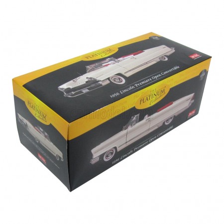 Carro Sun Star Lincoln Prem.conversivel 1956 Escala 1/18 - Branco