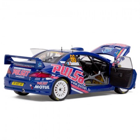 Carro Sun Star Peugeot 307 Wrc Rally Catalun 2009 Escala 1/18 - Azul