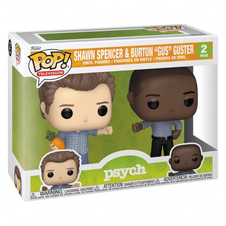 Funko Pop Television Psych - Shawn Spencer & Burton 
