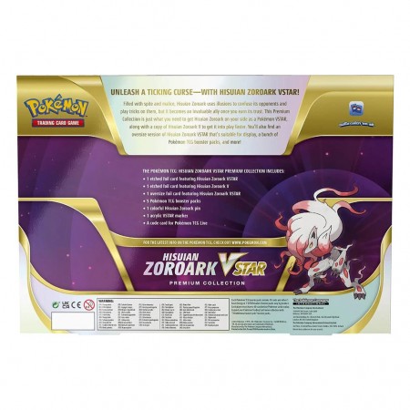 Cartas Pokemon Tcg: Hisuian Zoroark Vstar Premium Collection (85084)