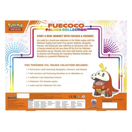 Cartas Pokemon Tcg: Paldea Collection (fuecoco)