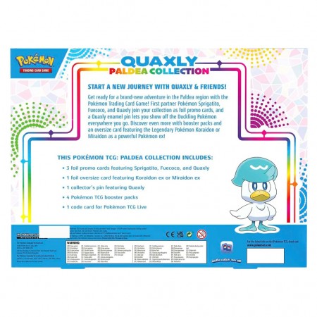 Cartas Pokemon Tcg: Paldea Collection (quaxly)