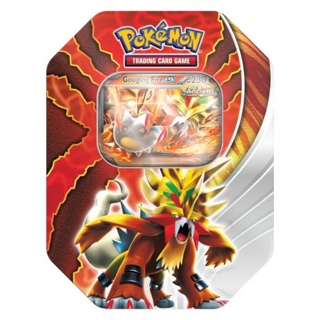 Cartas Pokemon Tcg: Paradox Destinies Tin - Gouging Fire Ex (85844)