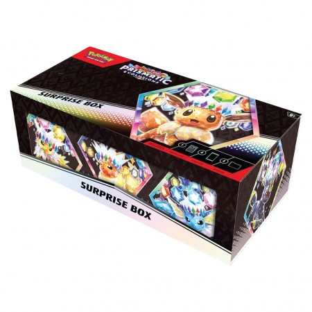 Cartas Pokemon Tcg: Scarlet & Violet Prismatic Evolutions - Surprise Box (596)