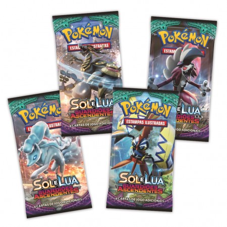 Cartas Pokmon Tcg: Sun & Moon: Guardians Rising Pack Box 18pcs (espanhol)