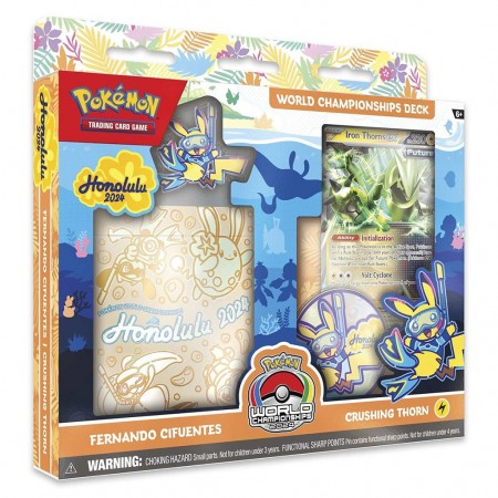 Cartas Pokemon Tcg: 2024 World Championships Deck - Fernando Cifuentes, Crushing Thorn (6666)